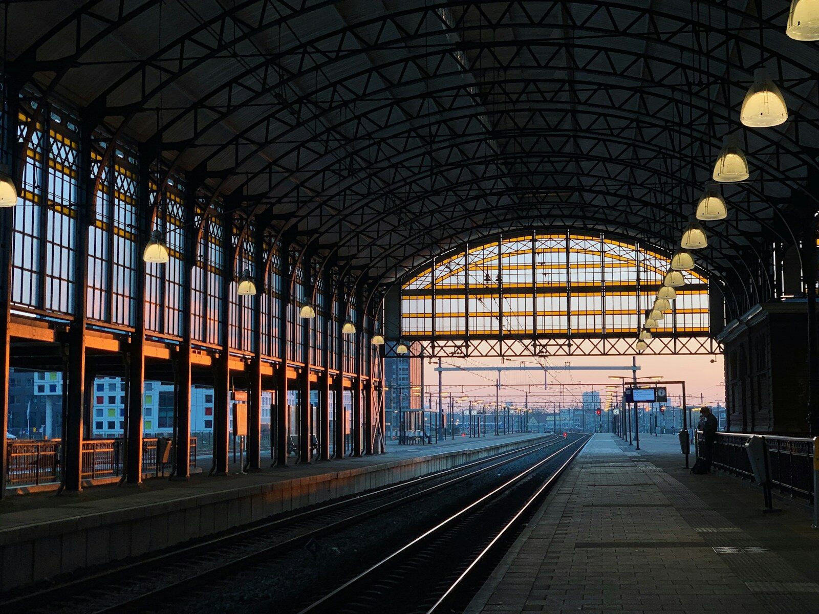 train station at daytime